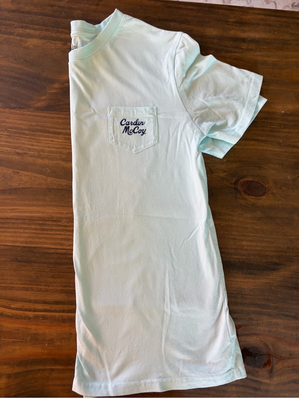 Cardin McCoy Kids Light Mint Pocket Tee